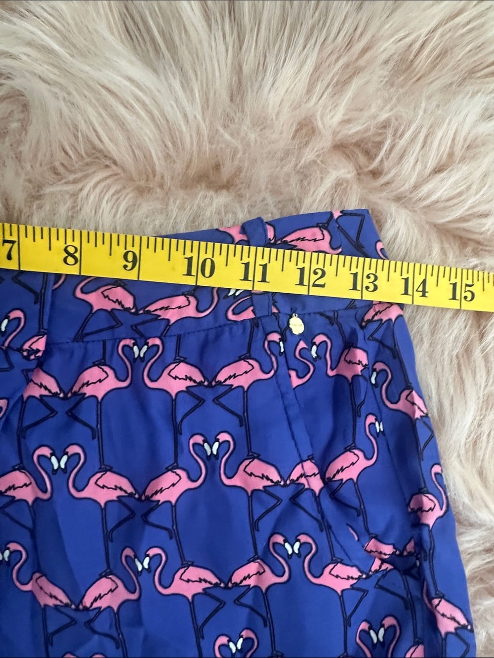 Harlyn 100% Silk 🦩 flamingo tapered leg trousers sz XS - Picture 4 of 6